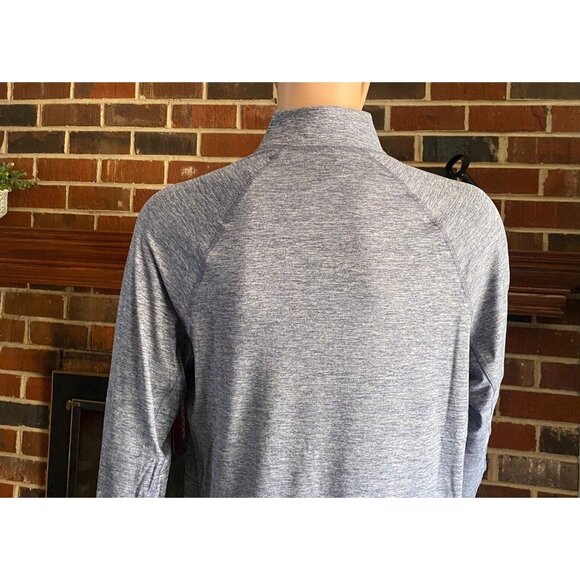 Wolverine Men's Sweatshirts Navy Heather 1/2 Zip Size Small,Outdoor,Sweater New - Picture 9 of 16